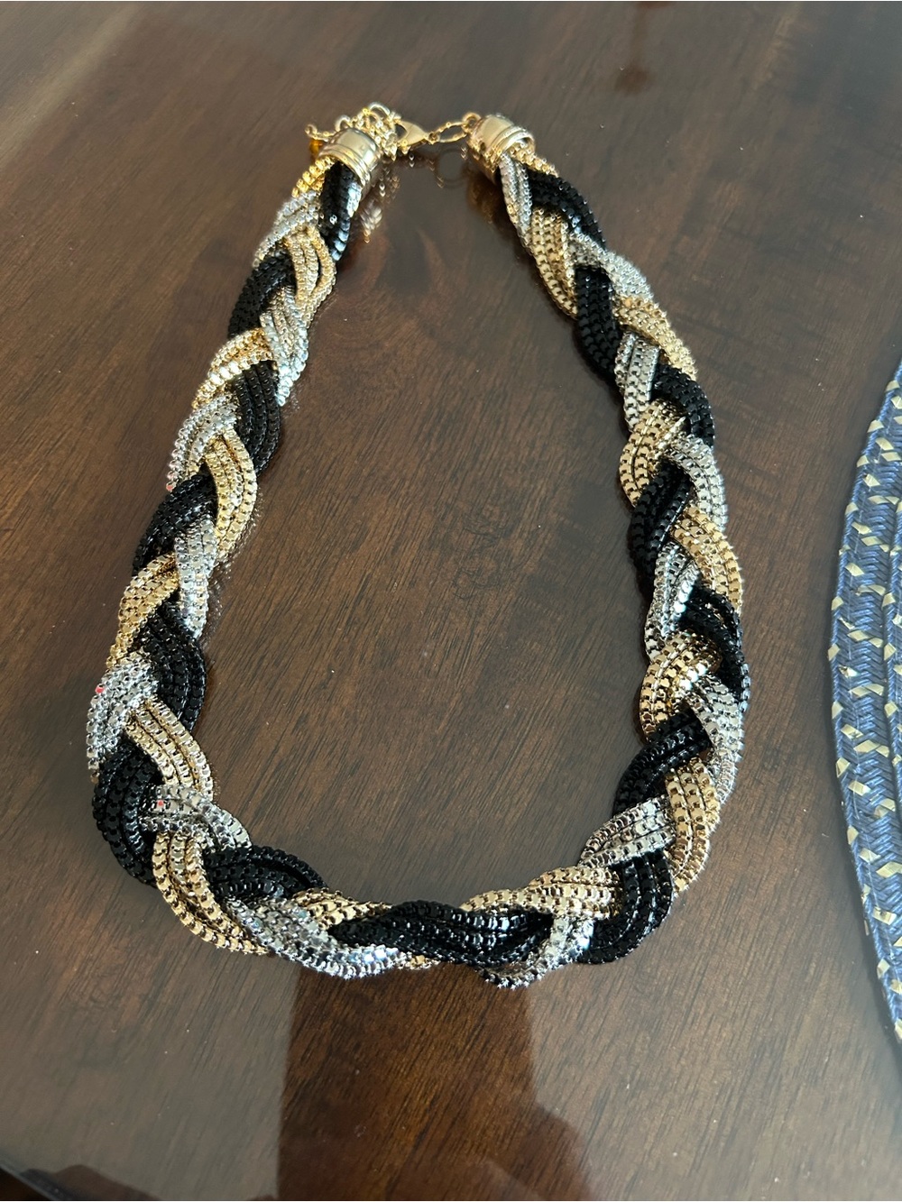 Stunning Shimmery Statement Necklace